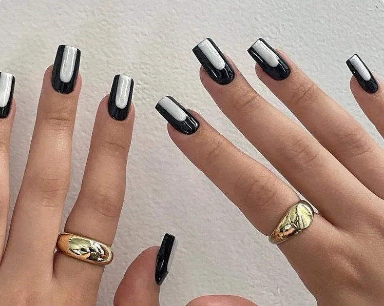 TUXEDO NAILS – смокинговый маникюр на осень